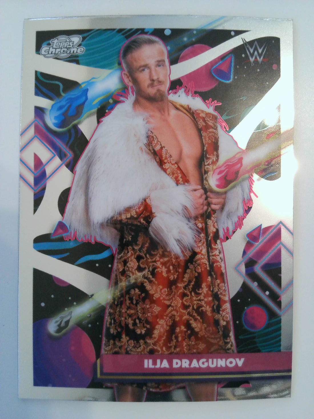 2026 Topps Chrome Cosmic WWE Wrestling Ilja Dragunov #45