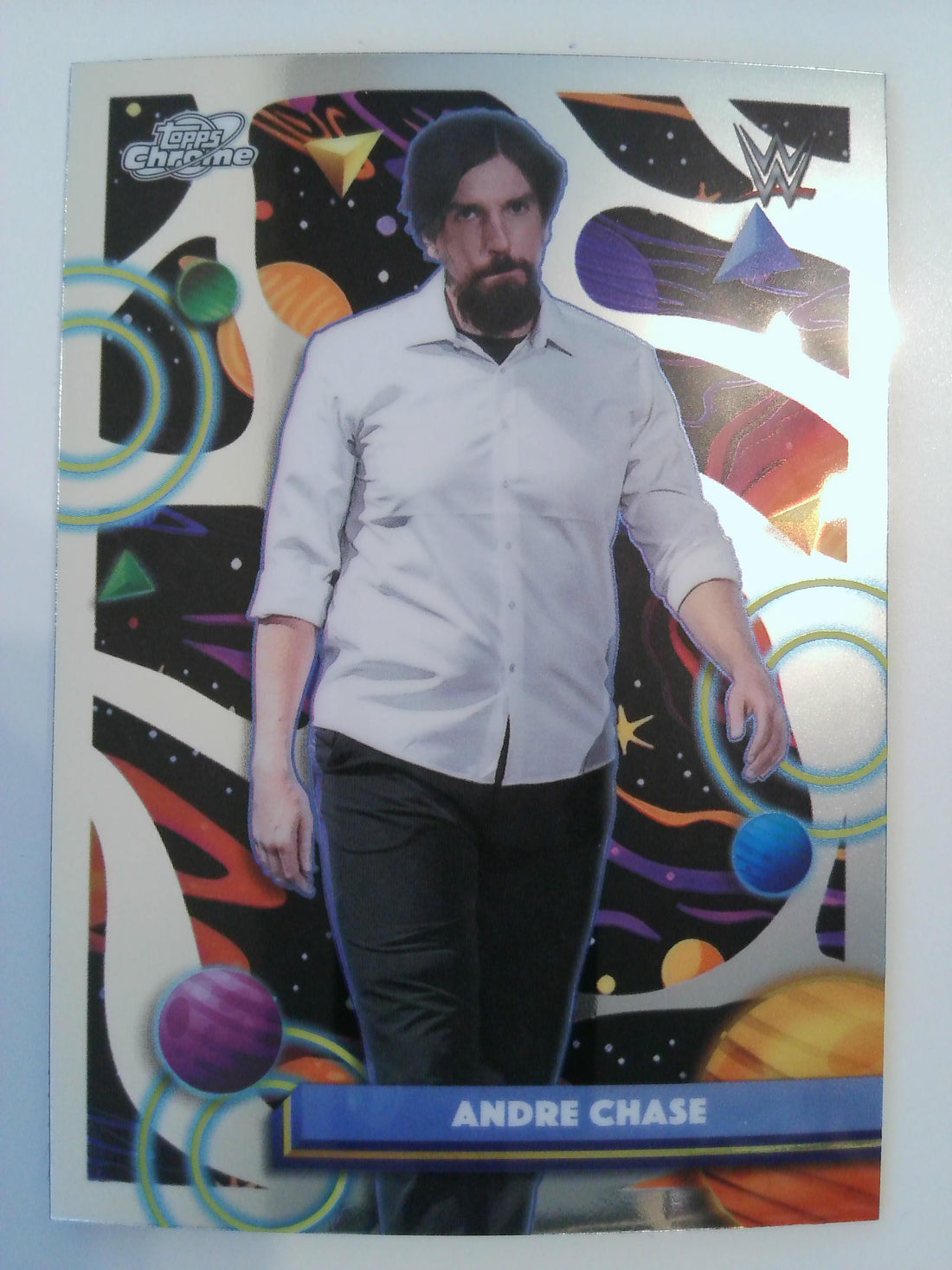 2026 Topps Chrome Cosmic WWE Wrestling Andre Chase #155