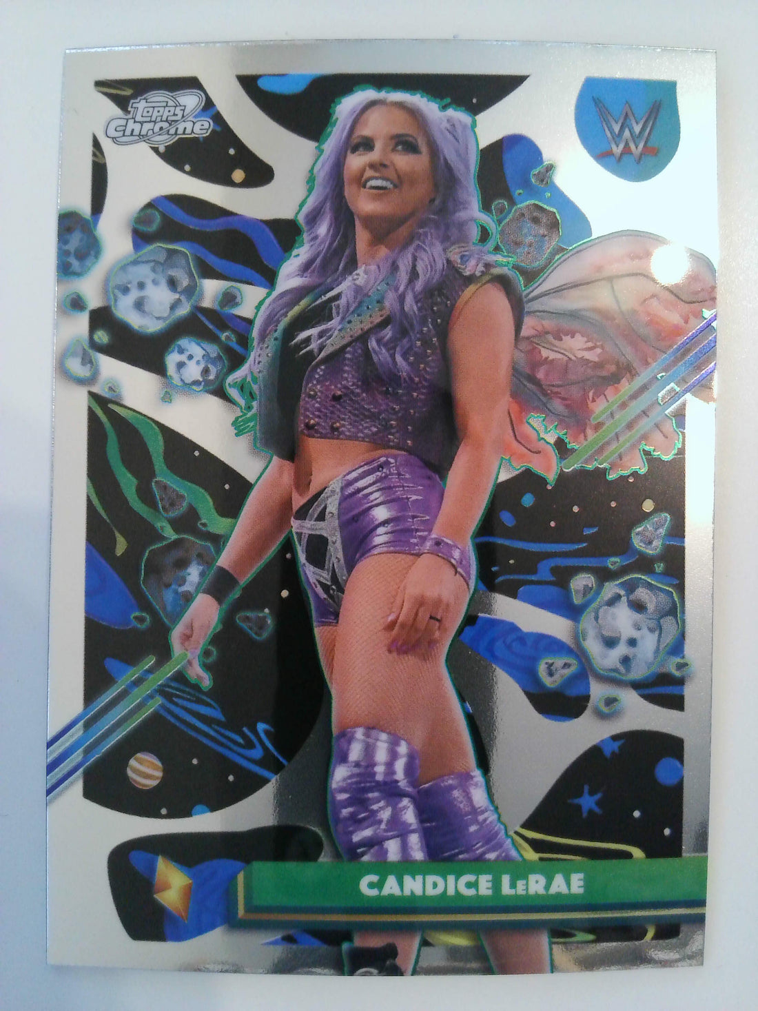 2026 Topps Chrome Cosmic WWE Wrestling Candice LeRae #21