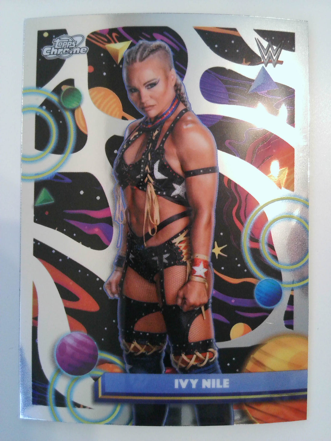 2026 Topps Chrome Cosmic WWE Wrestling Ivy Nile #47