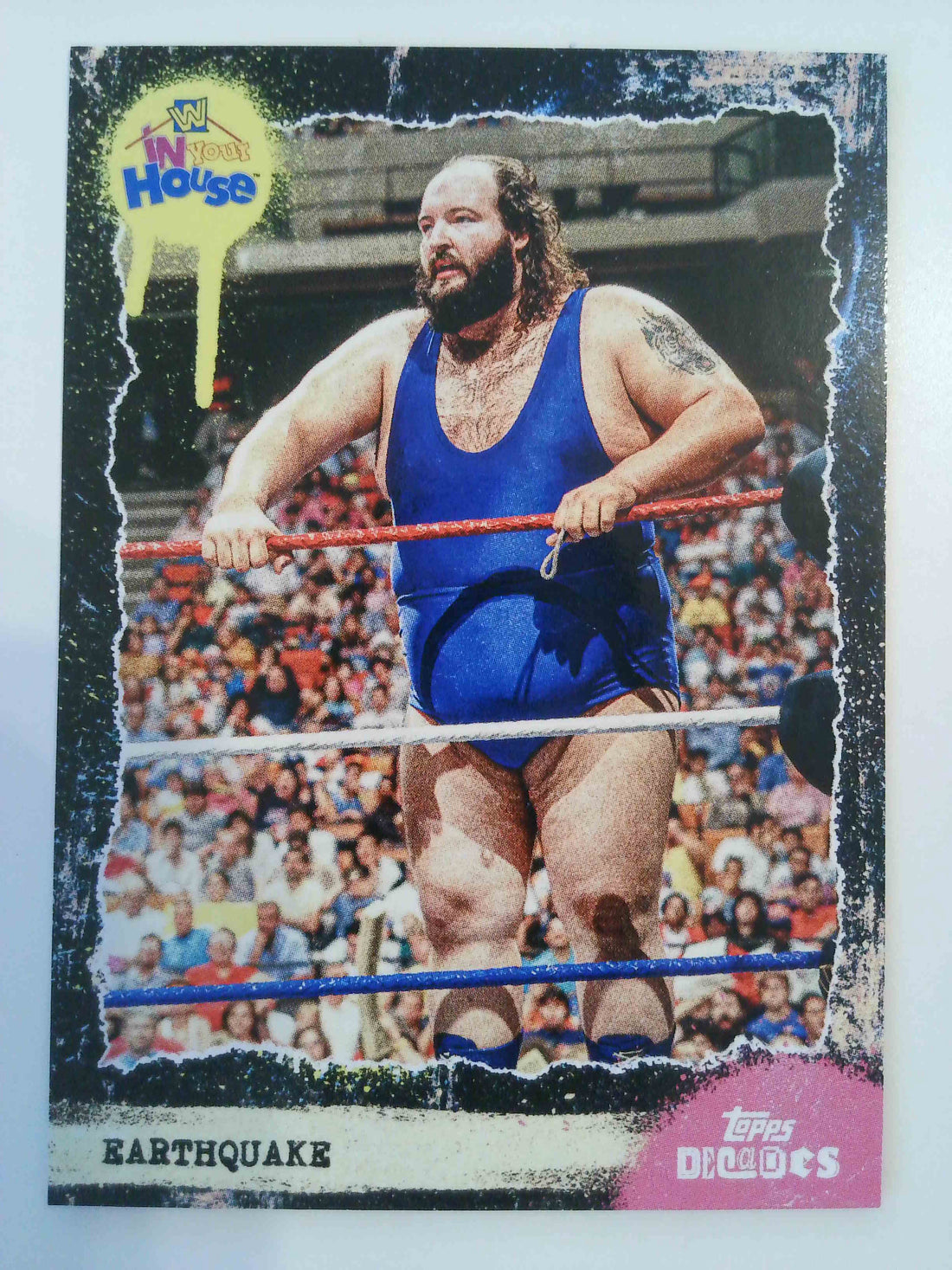 2026 Topps Decades 1990's WWE Wrestling Earthquake #40