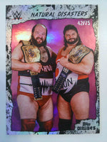 2026 Topps Decades 1990's WWE Wrestling Purple 42/75 Natural Disasters #148