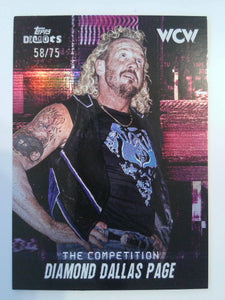 2026 Topps Decades 1990's WWE Wrestling Purple 58/75 Diamond Dallas Page #75