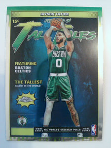 2025-26 Topps Chrome Basketball Tall Tales Jayson Tatum #TT-9
