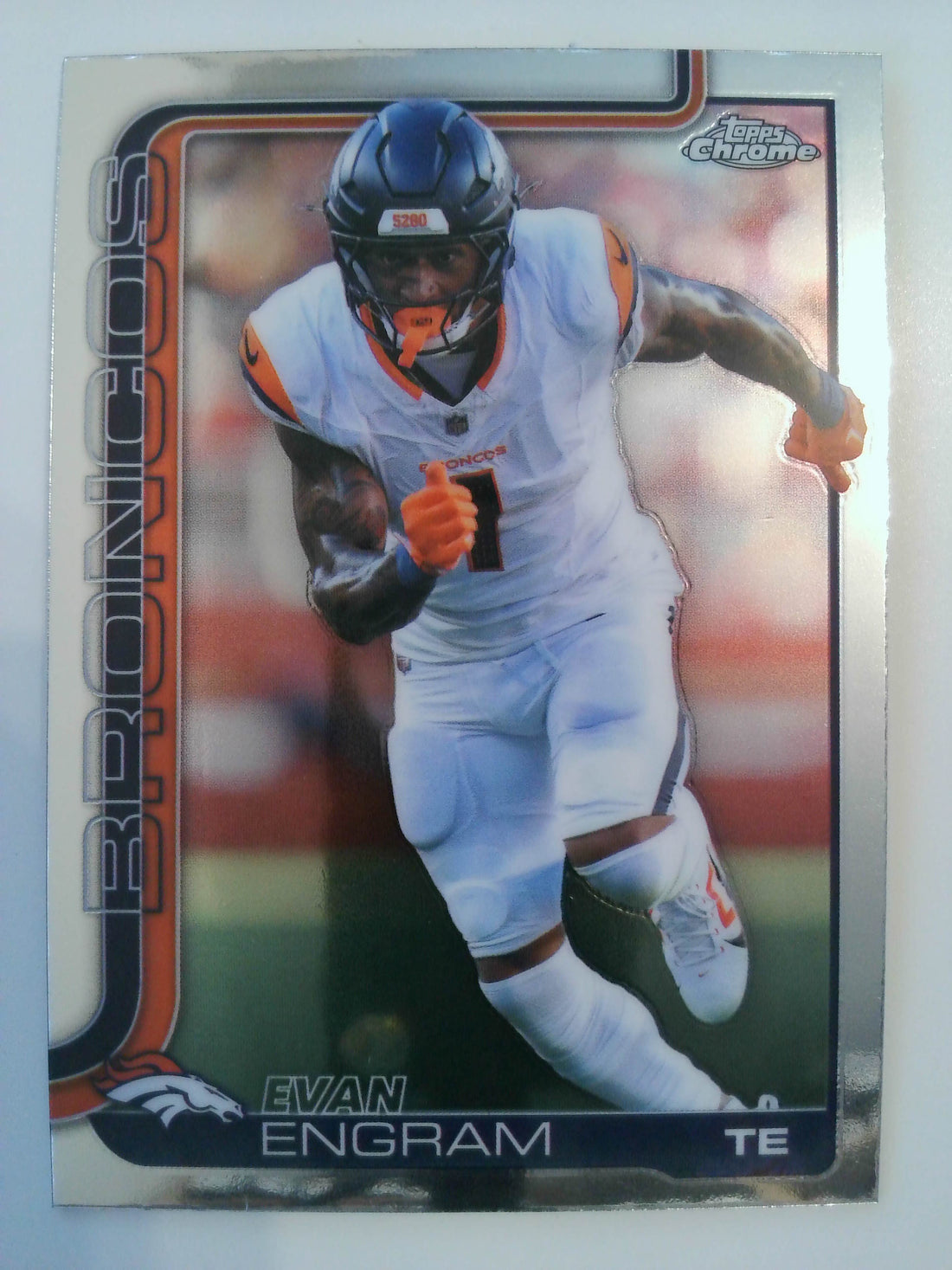 2025 Topps Chrome Football Evan Engram #92