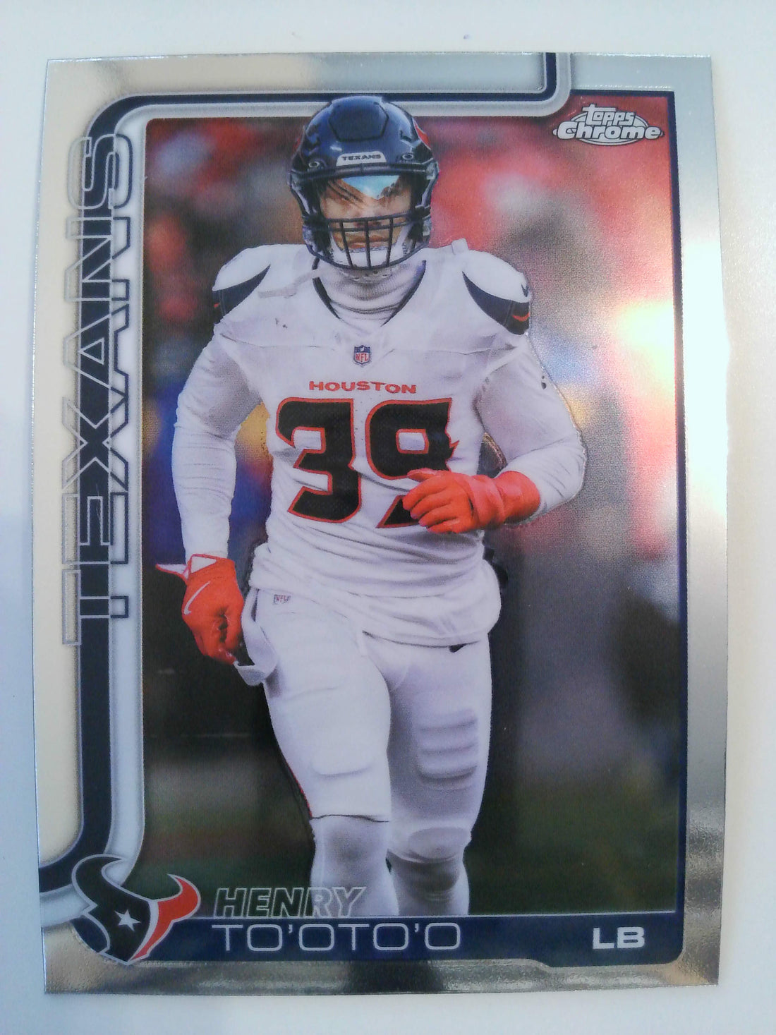 2025 Topps Chrome Football Henry To'oTo'o #122