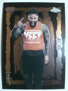 2025 Topps Chrome WWE x Cactus Jack Wrestling Festival Fury Jey Uso #FVF-7