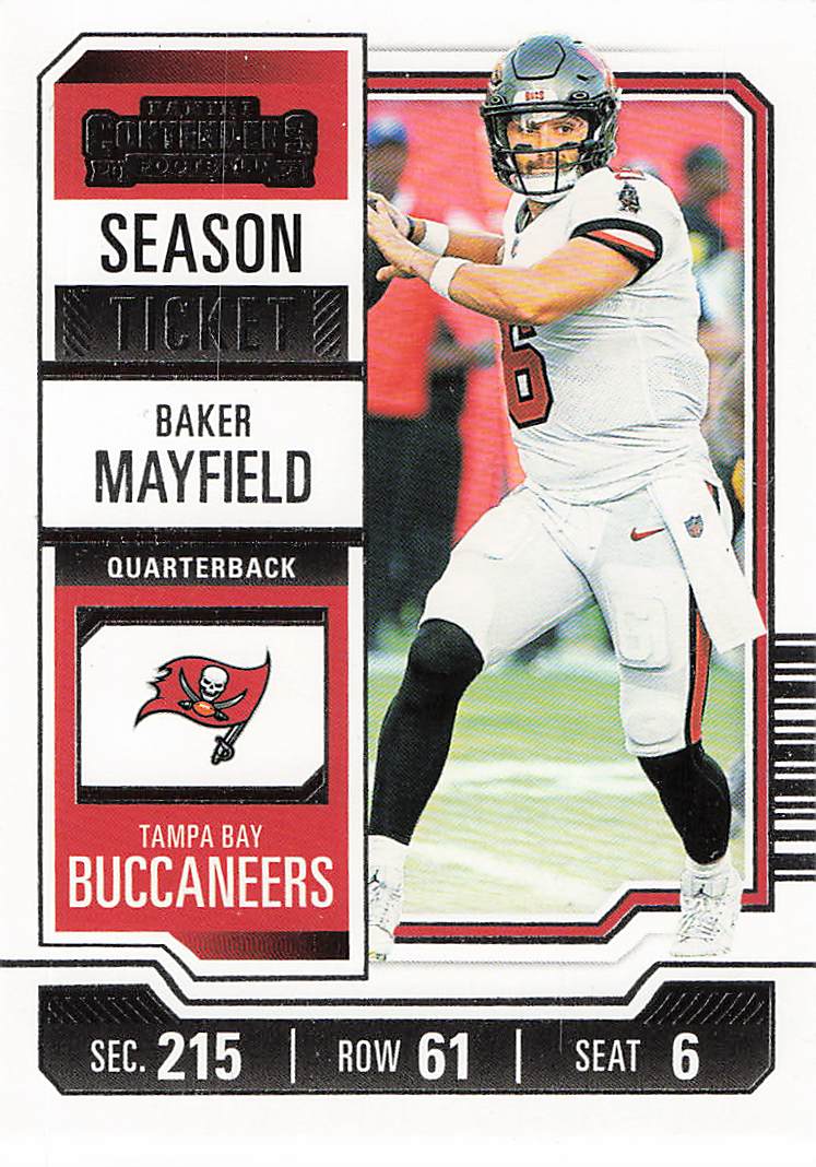2023 Panini Contenders Football Season Ticket Retail Baker Mayfield #92