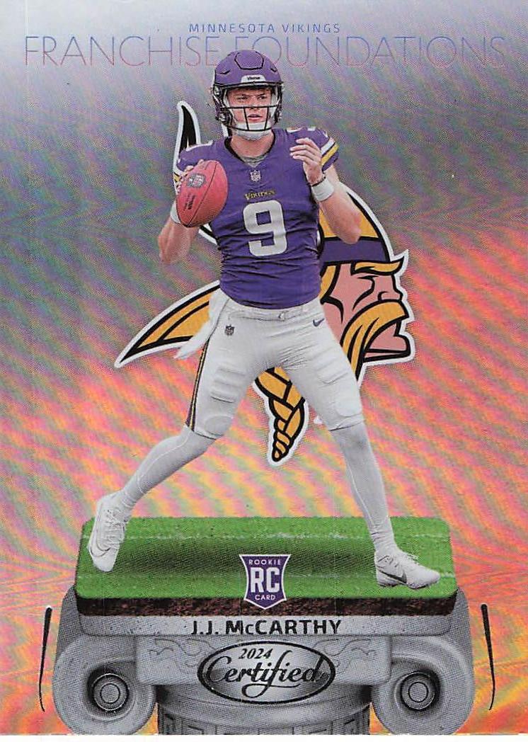 2024 Panini Certified Football Franchise Foundations J.J. McCarthy #2