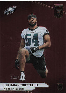 2024 Donruss Elite Football Maroon 168/249 Jeremiah Trotter Jr. #177 RC