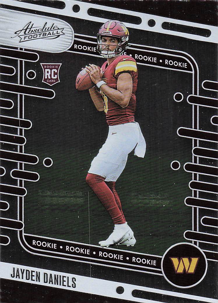 2024 Panini Absolute Football Jayden Daniels #102 RC