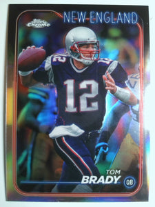 2024 Topps Chrome Football Refractor Tom Brady #120