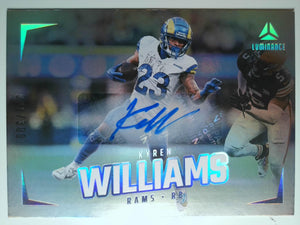 2024 Panini Luminance Football Luminance Autographs 001/300 Kyren Williams #87