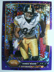 2023 Topps Composite Topps Chrome Purple Speckle Refractor 232/250 Hines Ward #8