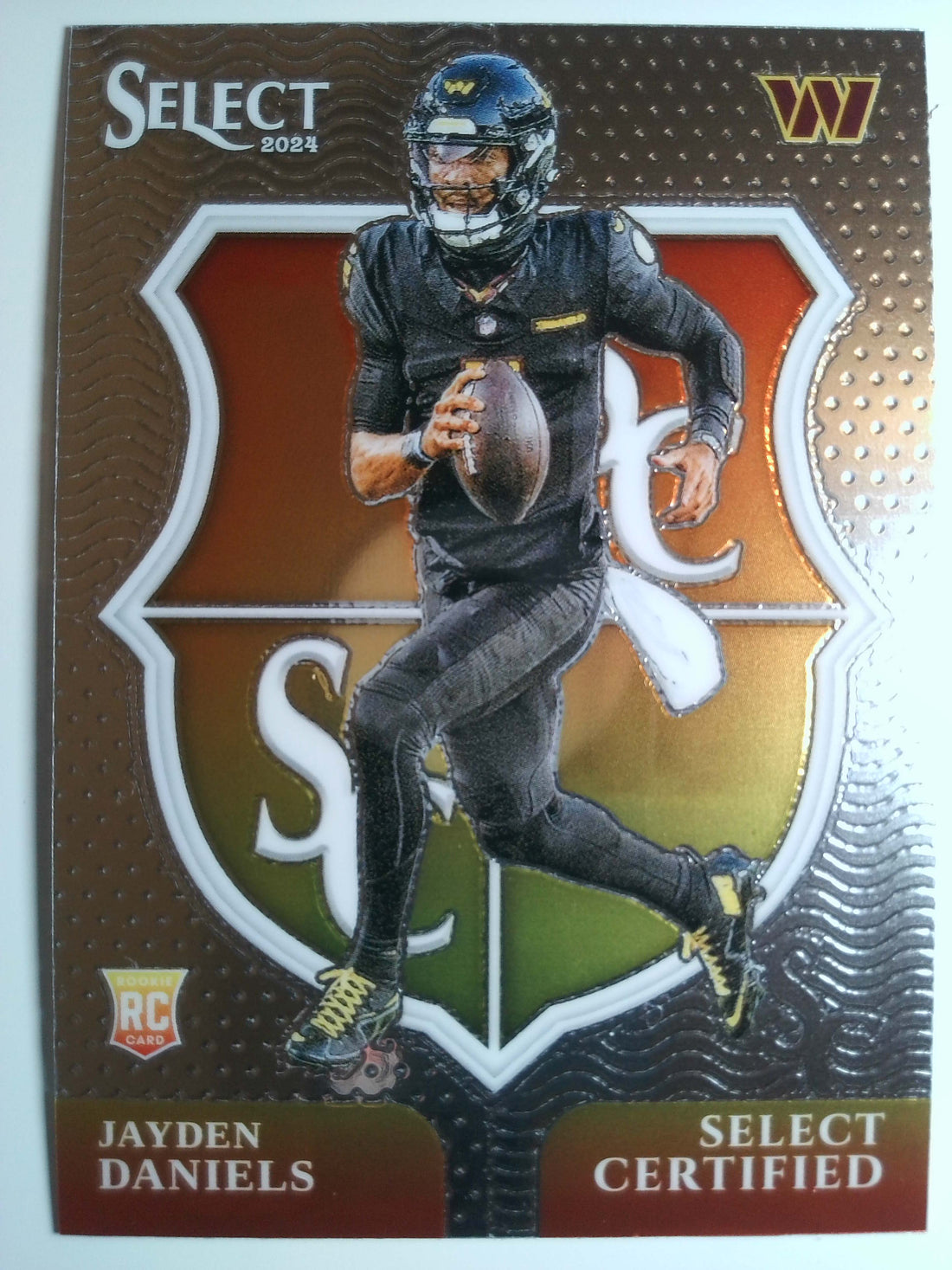 2024 Panini Select Football Select Certified Rookies Jayden Daniels #2