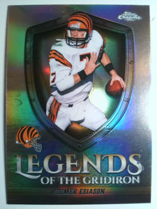 2025 Topps Chrome Legends of the Gridiron Refractor Boomer Esiason #LOG-6