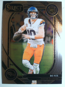 2024 Panini Select Football Bo Nix #221 RC