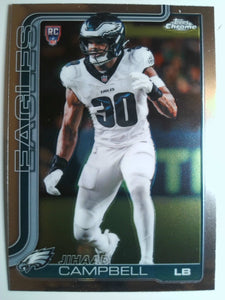 2025 Topps Chrome Football Jihaad Campbell #366 RC