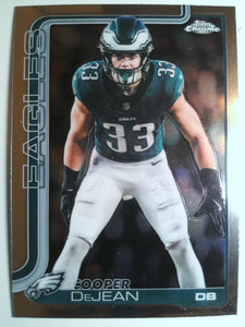 2025 Topps Chrome Football Cooper DeJean #252