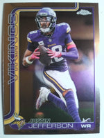 2025 Topps Chrome Football Justin Jefferson #195