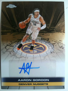 2025-26 Topps Chrome Basketball Autograph Issue Veterans Aaron Gordon #TAU-AG