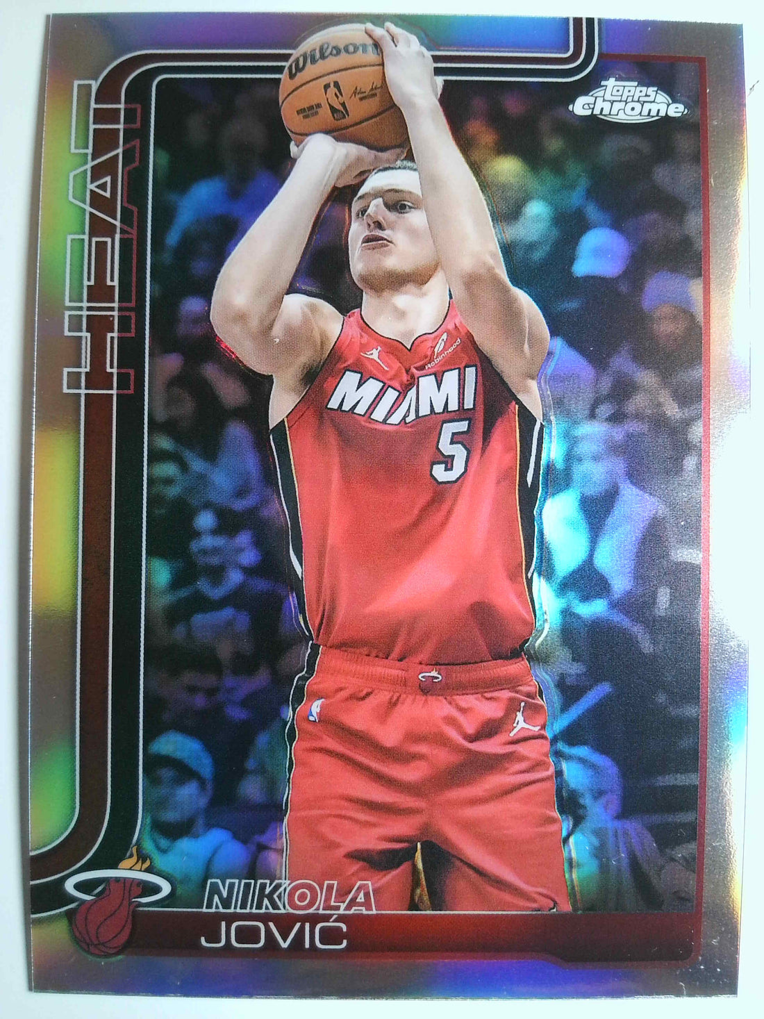 2025-26 Topps Chrome Basketball Refractor Nikola Jovi? #172