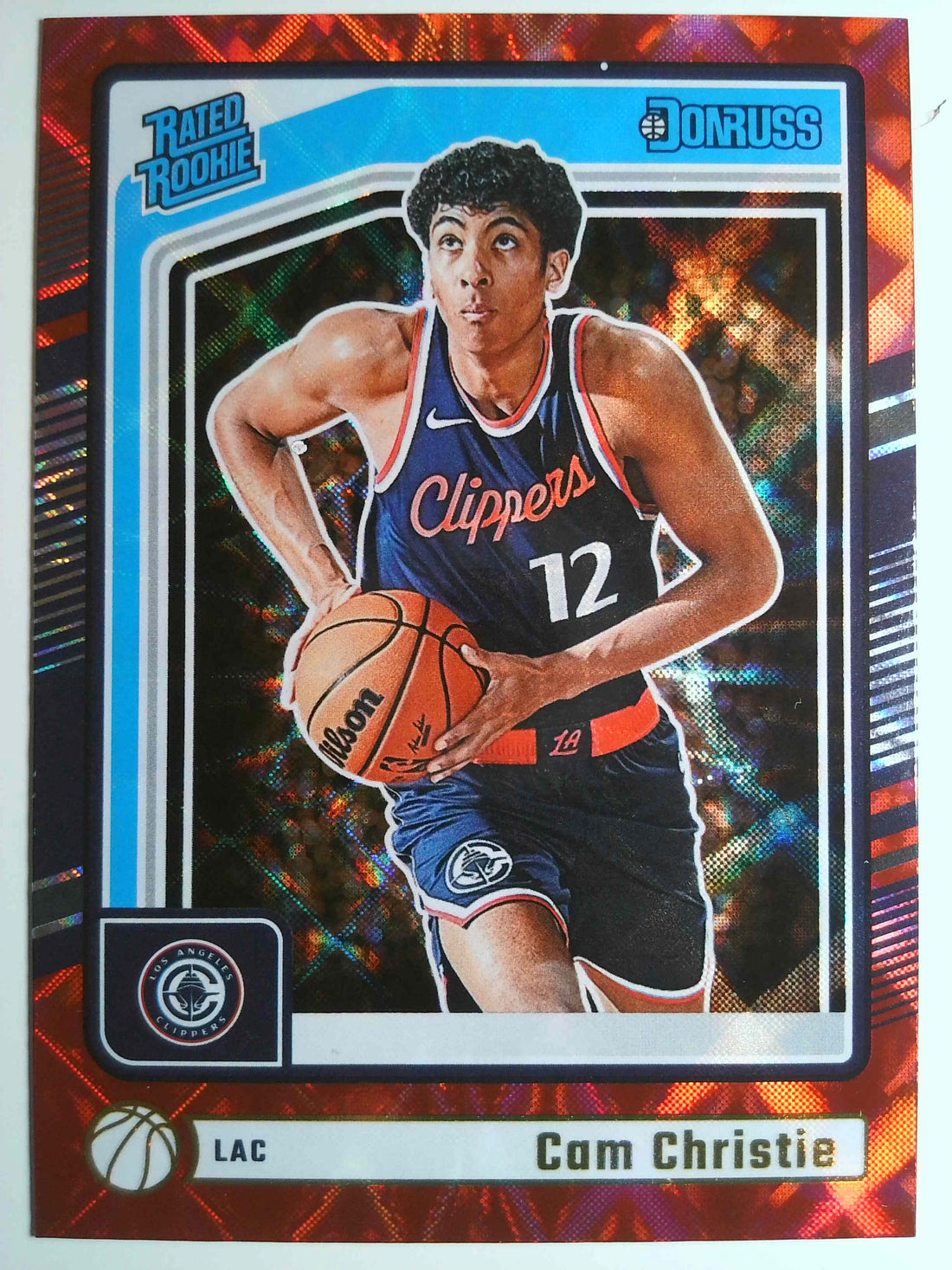 2024-25 Donruss Basketball Red Wedges Cam Christie #241 RC