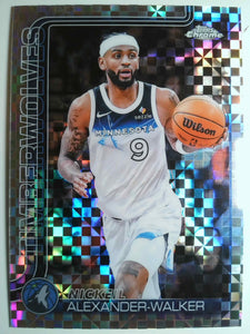 2025-26 Topps Chrome Basketball X-Fractor Nickeil Alexander-Walker #193