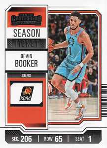 2023-24 Panini Contenders Basketball Season Ticket Retail Devin Booker #85