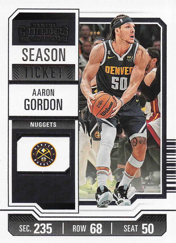 2023-24 Panini Contenders Basketball Season Ticket Retail Aaron Gordon #47