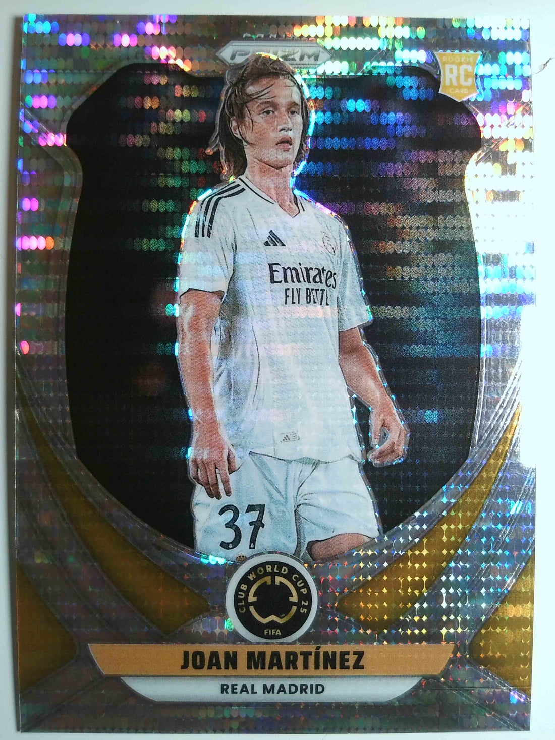 2025 Panini Prizm FIFA Club World Cup Soccer Pulsar Prizms Joan Martinez #162 RC