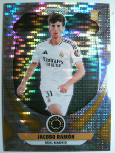 2025 Panini Prizm FIFA Club World Cup Soccer Hyper Prizms Jacobo Ramon #166