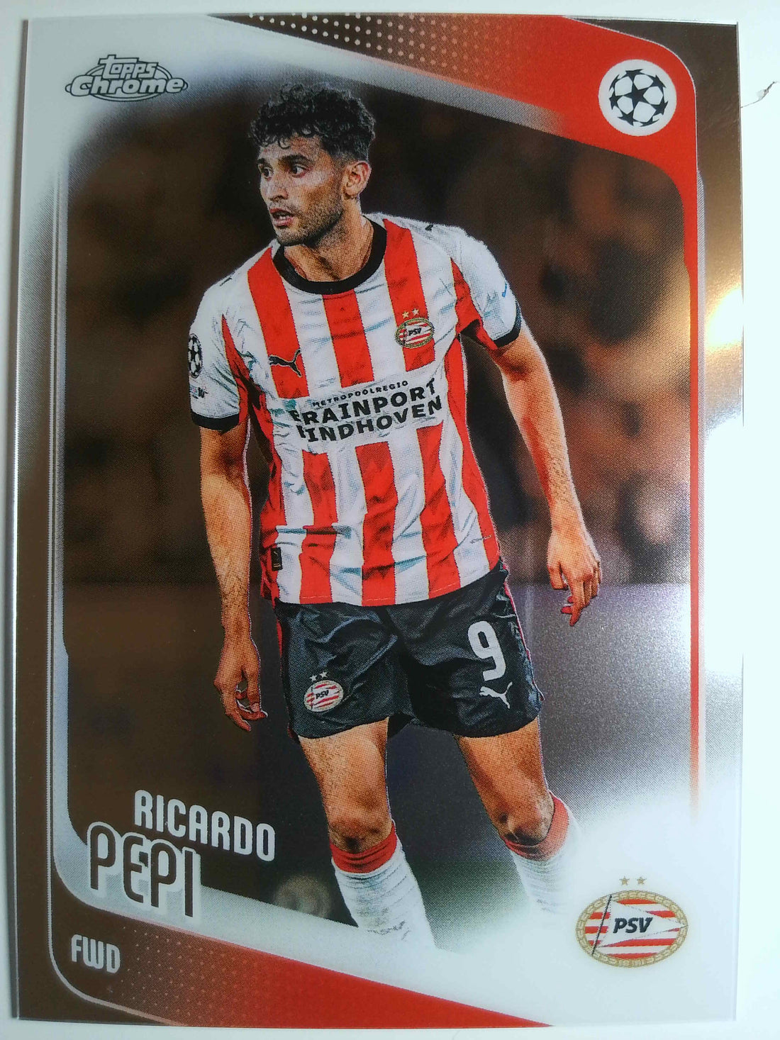 2025-26 Topps Chrome UEFA Club Competitions Soccer Ricardo Pepi #106