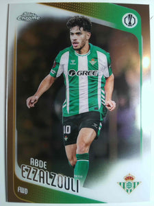 2025-26 Topps Chrome UEFA Club Competitions Soccer Abde Ezzalzouli #149