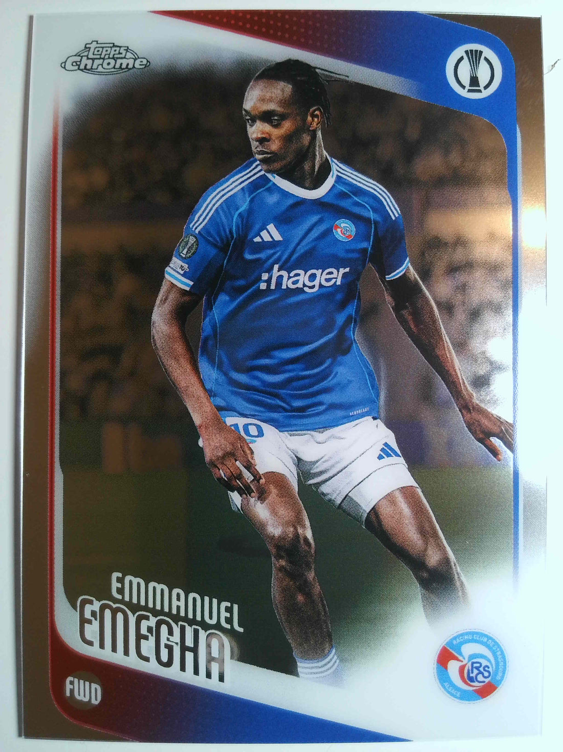 2025-26 Topps UEFA Club Competitions Soccer Emanuel Emegha #110