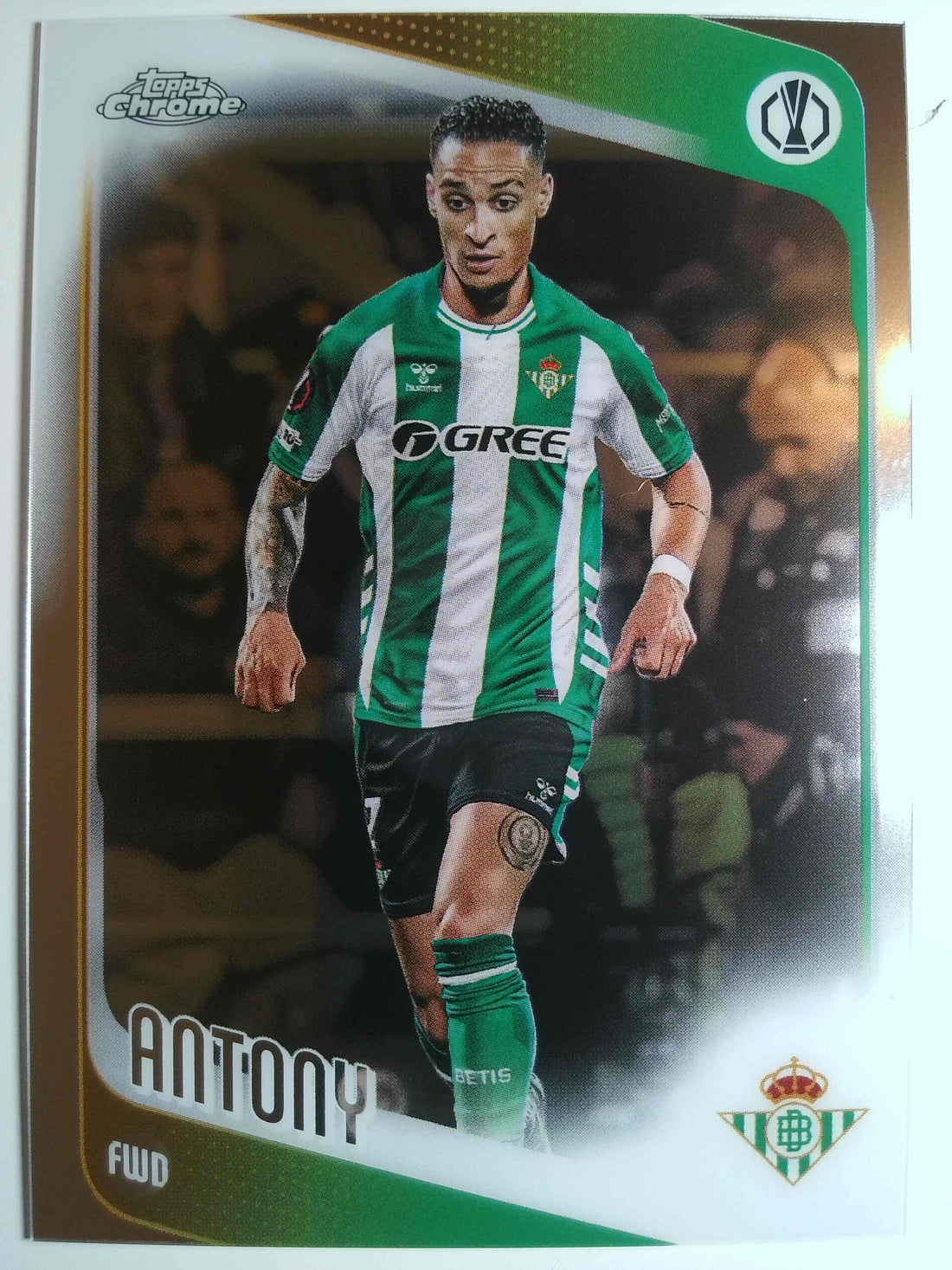 2025-26 Topps Chrome UEFA Club Competitions Soccer Antony #13