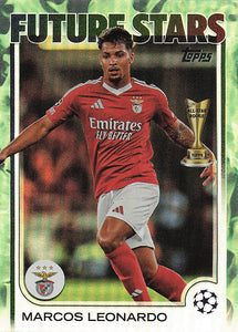 2024-25 UEFA Club Competitions Neon Green Inferno 122/199 Marcos Leonardo #38