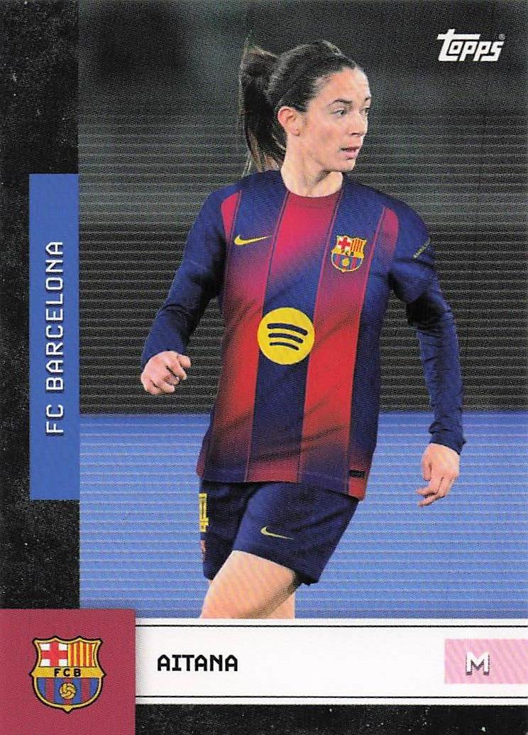 2025-26 Topps FC Barcelona Team Set Soccer Aitana Bonmatí #19