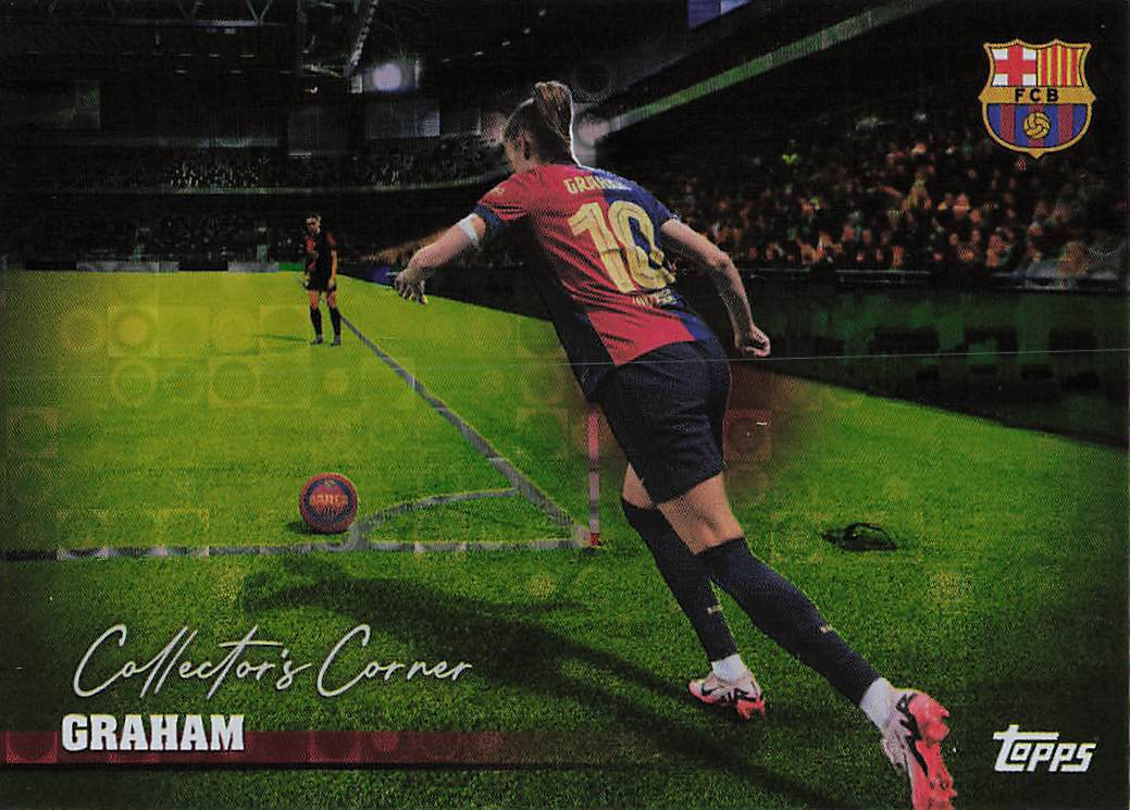2025-26 Topps FC Barcelona Team Set Soccer Halo Caroline Graham Hansen #36