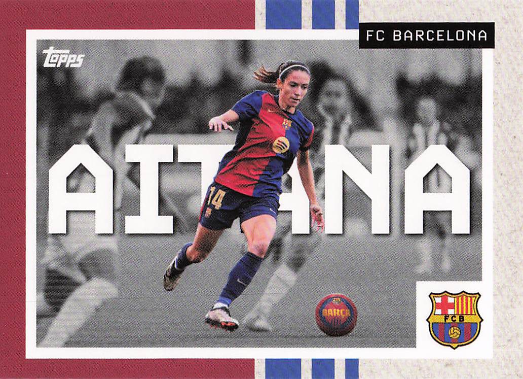 2025-26 Topps FC Barcelona Team Set Soccer Aitana Bonmatí #48