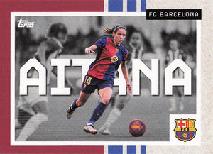 2025-26 Topps FC Barcelona Team Set Soccer Aitana Bonmatí #48