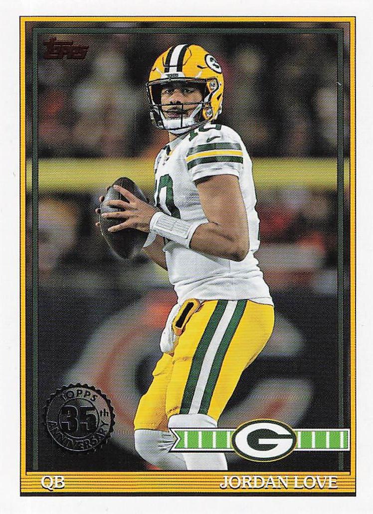 2026 Topps Flagship Football 1991 Topps Football Jordan Love #91TF-42