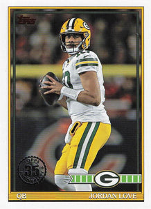 2026 Topps Flagship Football 1991 Topps Football Jordan Love #91TF-42