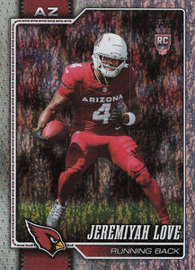2026 Topps Flagship Football Holo Foil Jeremiyah Love #309