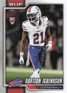 2026 Topps Flagship Football Davison Igbinosun #349 RC