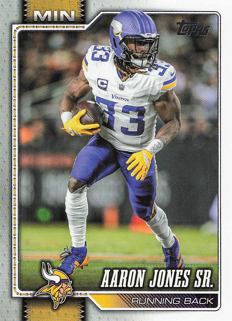 2026 Topps Flagship Football Aaron Jones #240
