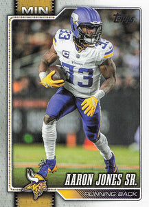 2026 Topps Flagship Football Aaron Jones #240