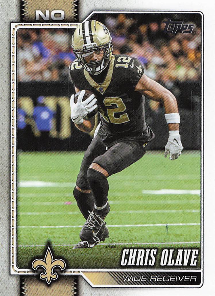 2026 Topps Flagship Football Chris Olave #147