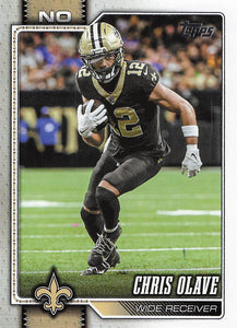 2026 Topps Flagship Football Chris Olave #147