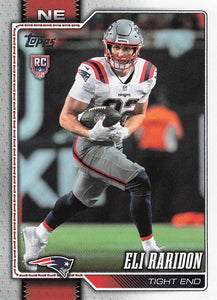 2026 Topps Flagship Football Eli Raridon #369 RC